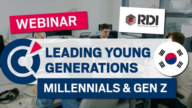 [Webinar] The challenges of managing Korean generation Zs and millennials in Korea with RDI Worldwide and FKCCI