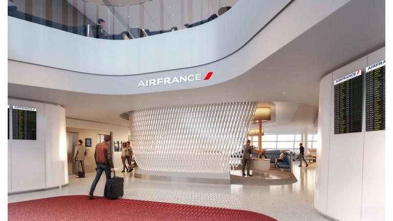Air France : un nouveau salon signé Jouin Manku