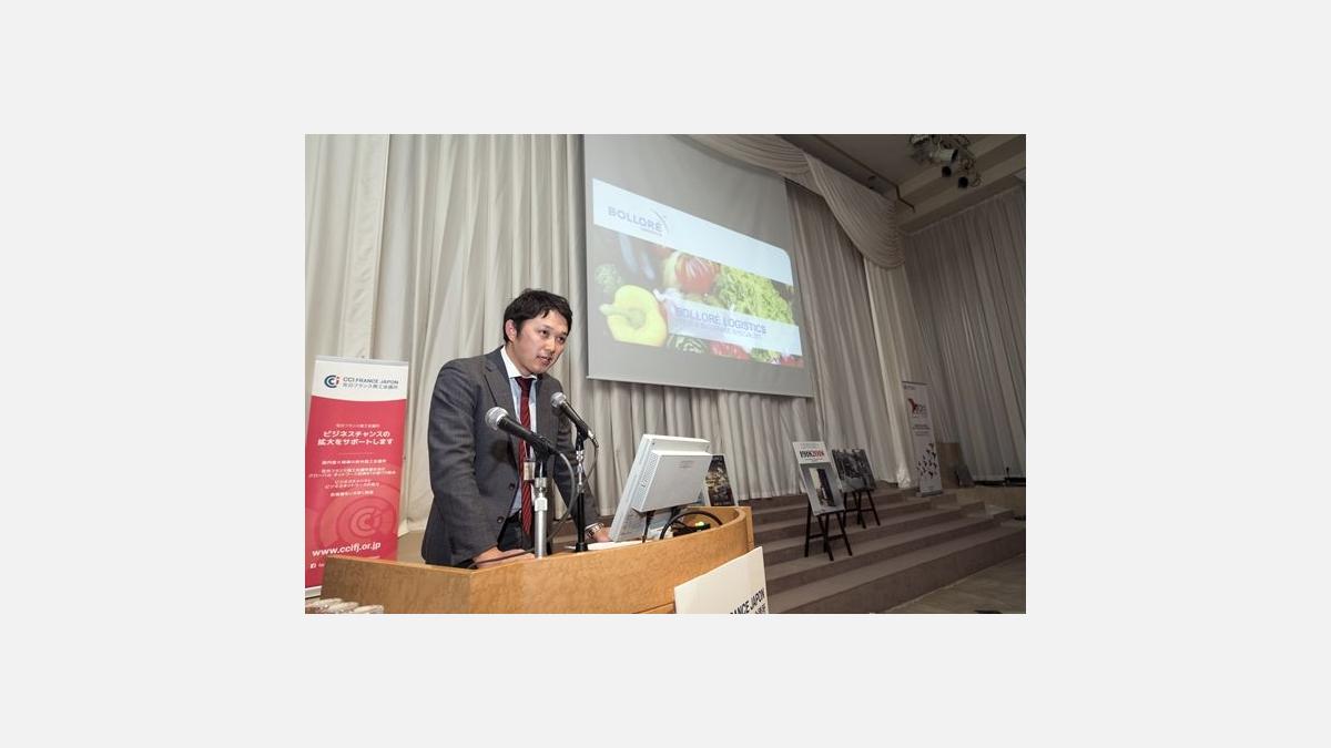 Naoki Sakamoto, Directeur développement commercial de la division commerciale Food & Beverage de Bolloré Logistics Japan K.K.
