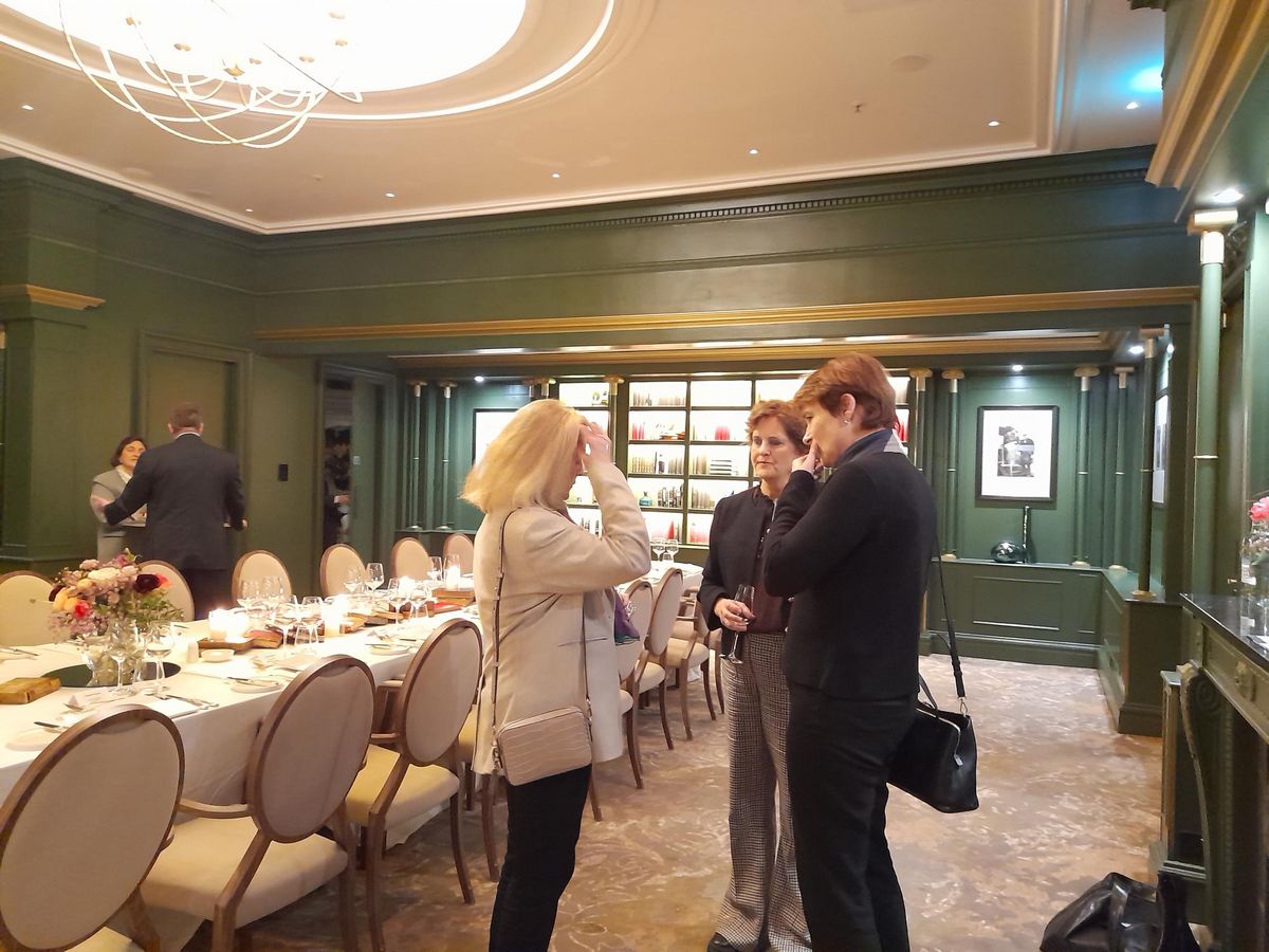 French Chamber of Great Britain - Patron's Circle Dinner with Dame Menna Rawlings – former British Ambassador to France