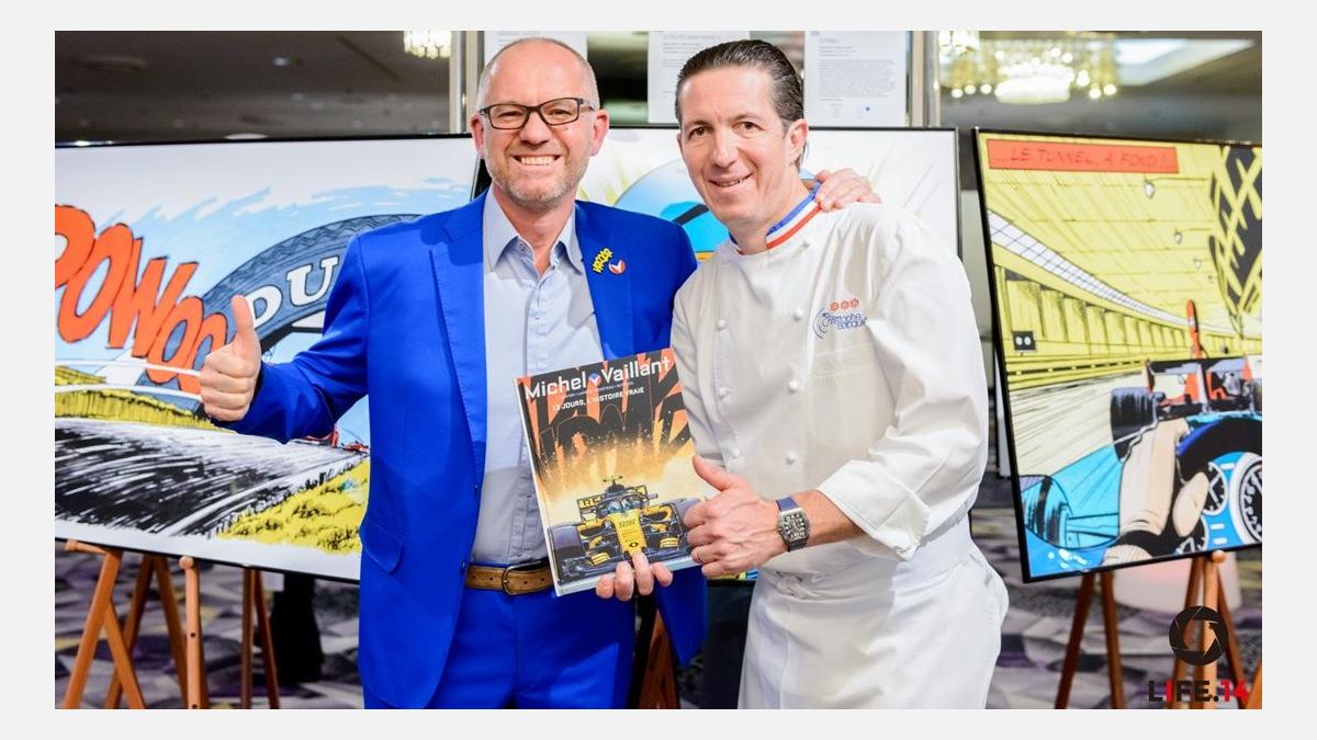 Jean Graton et Christophe Bacquié Jean Graton et Christophe Bacquié