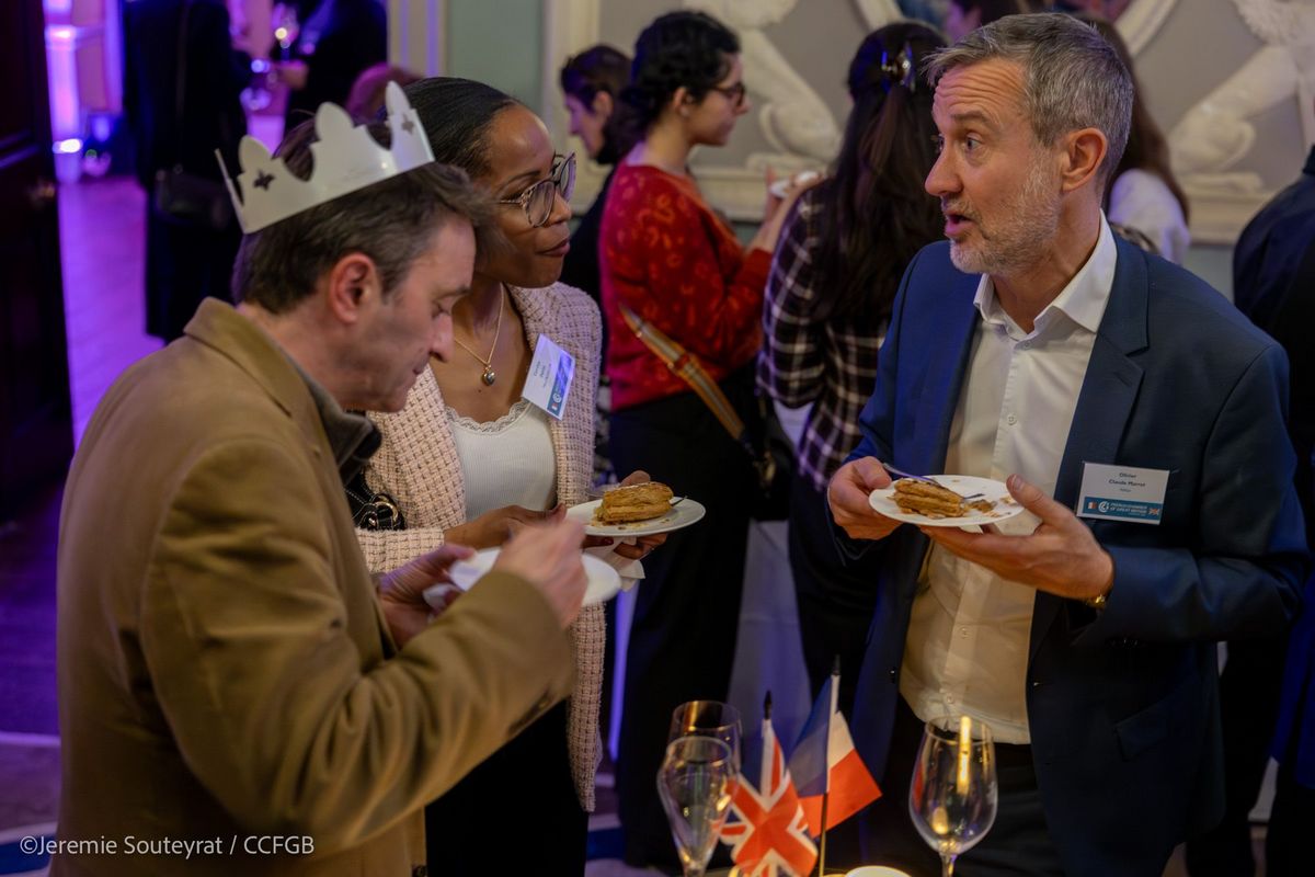 French Chamber of Great Britain - Galette des Rois event at Home House, in partnership with Maison Philippe Conticini.