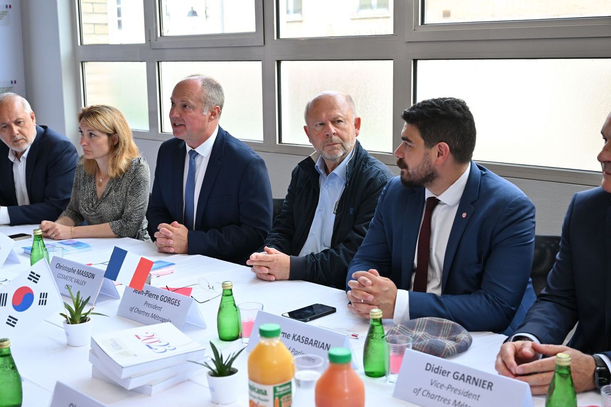 Cosmetic Valley at the meeting in Chartres for its Beauty Hub