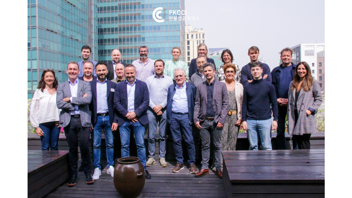 유럽 기업 대표단 KIDS 한국 시장 비즈니스 기회 모색을 위해 한불상공회의소 방문 유럽 기업 대표단 KIDS 한국 시장 비즈니스 기회 모색을 위해 한불상공회의소 방문