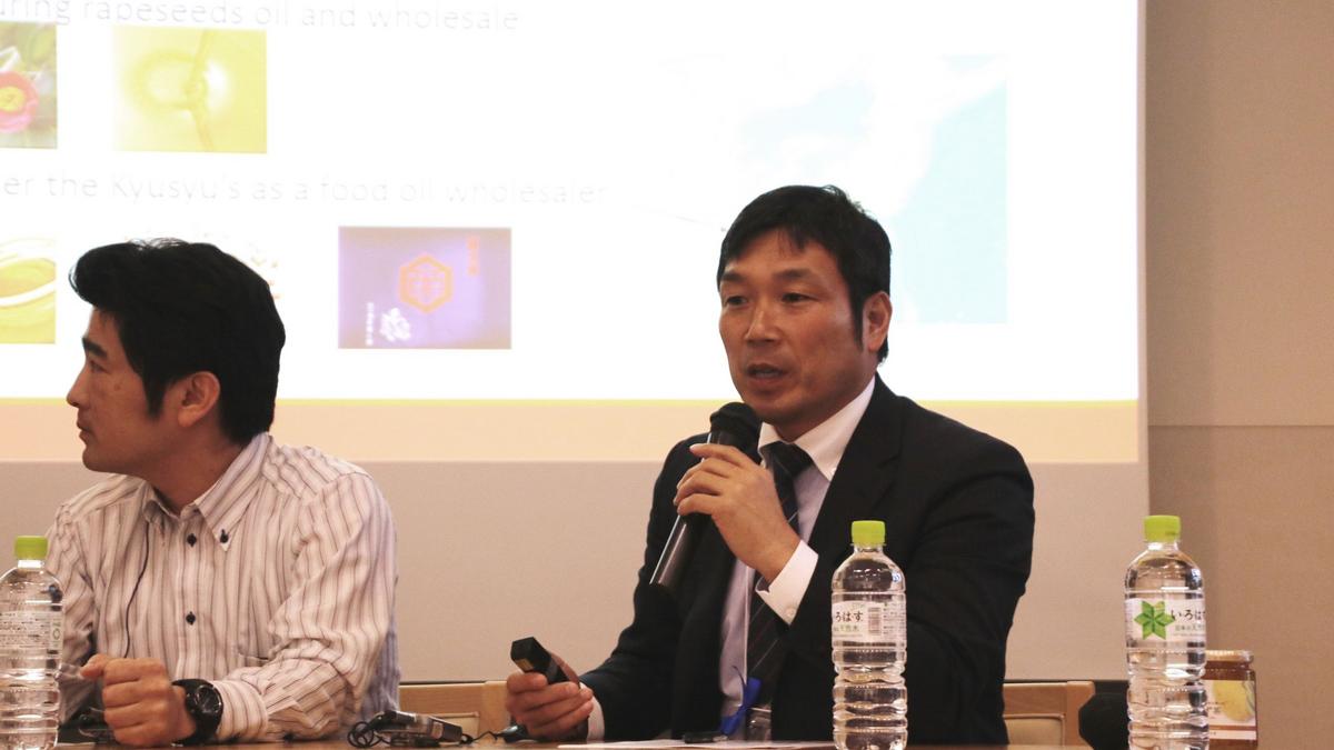 株式会社山口油屋福太郎 代表取締役副社長、田中洋之氏