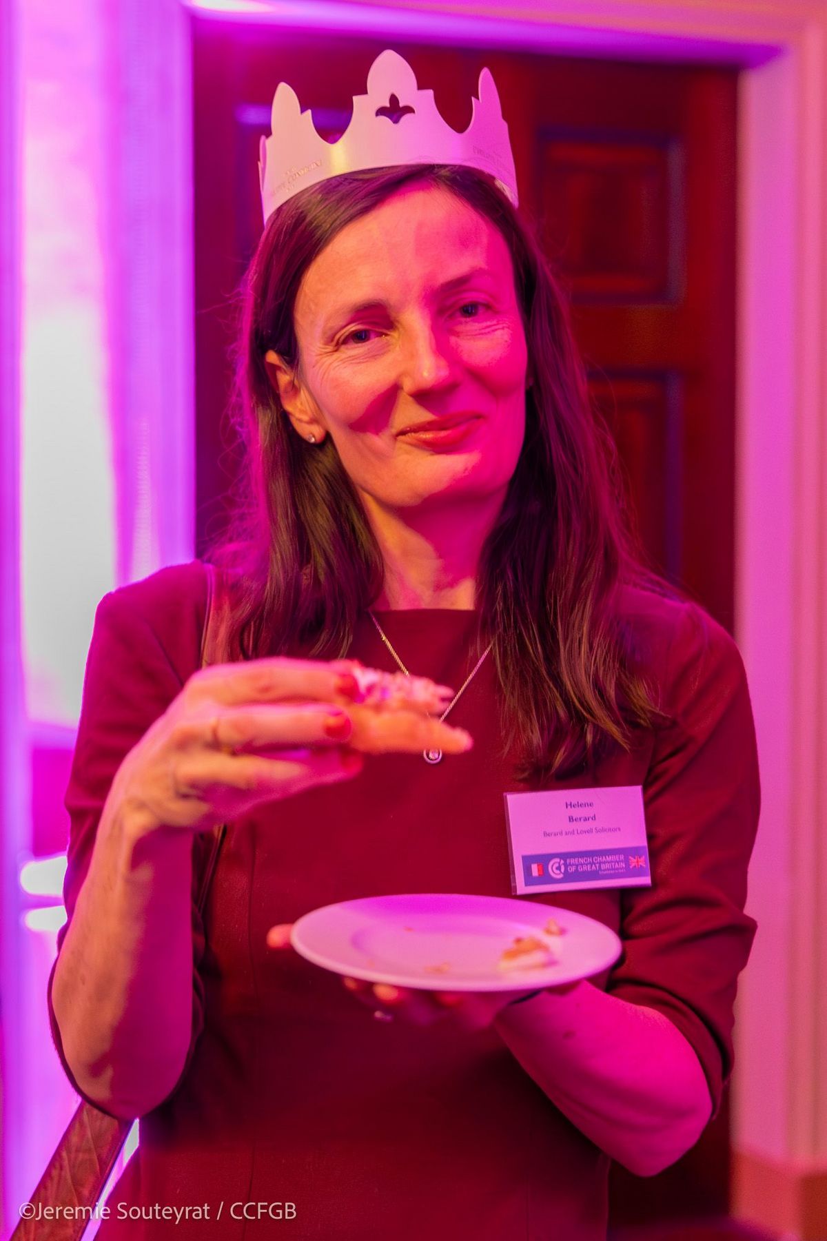 French Chamber of Great Britain - Galette des Rois event at Home House, in partnership with Maison Philippe Conticini.