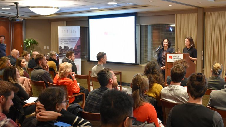 Photo de la conférence sur la résidence permanente