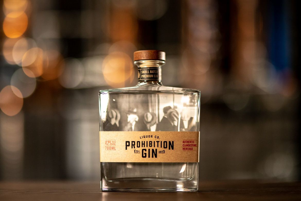 Prohibition Liquor Bottle