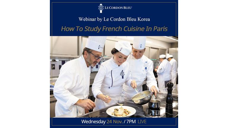 Join Le Cordon Bleu's live session !