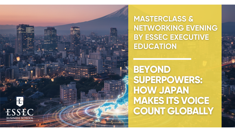 Masterclass & Networking Evening by ESSEC Executive Education