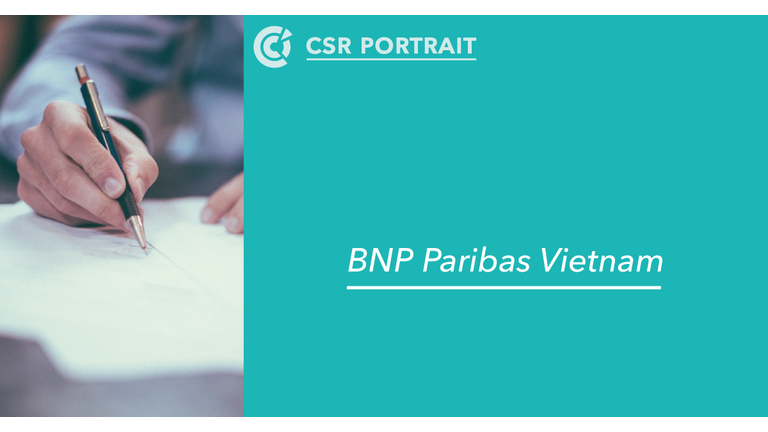 csr portrait CCIFV, BNP Paribas Vietnam