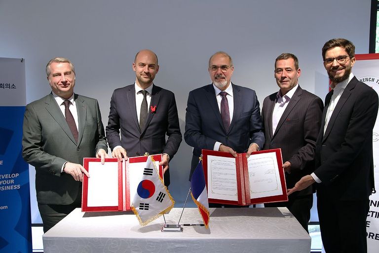 FKCCI and French Tech Seoul deepen their cooperation at the occasion of French ministerial visit in Korea - Jean-Noel Barrot