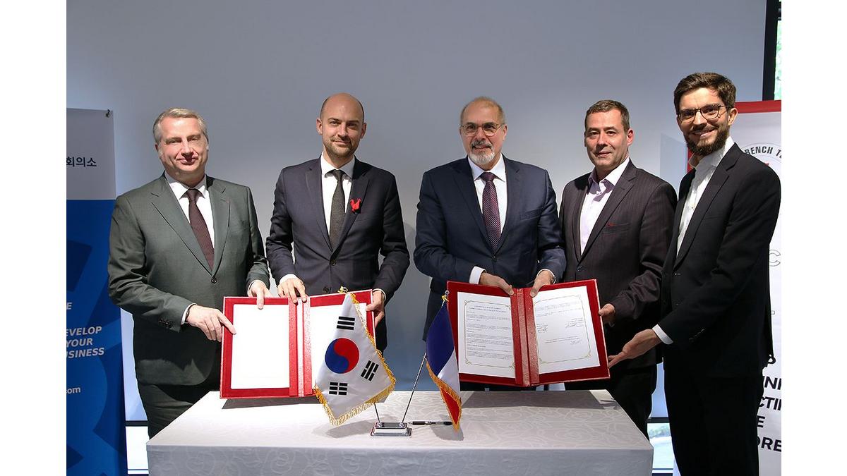 FKCCI and French Tech Seoul deepen their cooperation at the occasion of French ministerial visit in Korea - Jean-Noel Barrot