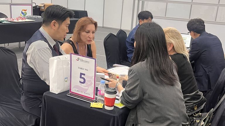 French Cosmetic Companies met with Leaders in K-Beauty Industry through the FKCCI at Osong Beauty Expo 