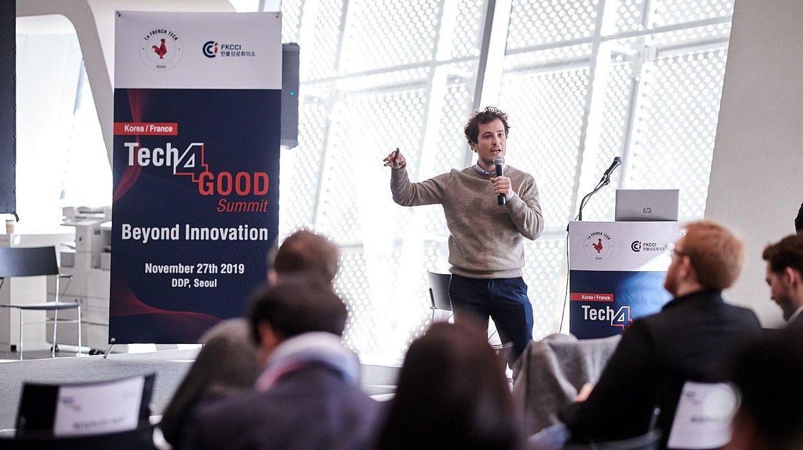 Célébration des start-ups à l’occasion du Tech4Good Summit France-Corée le 27 novembre