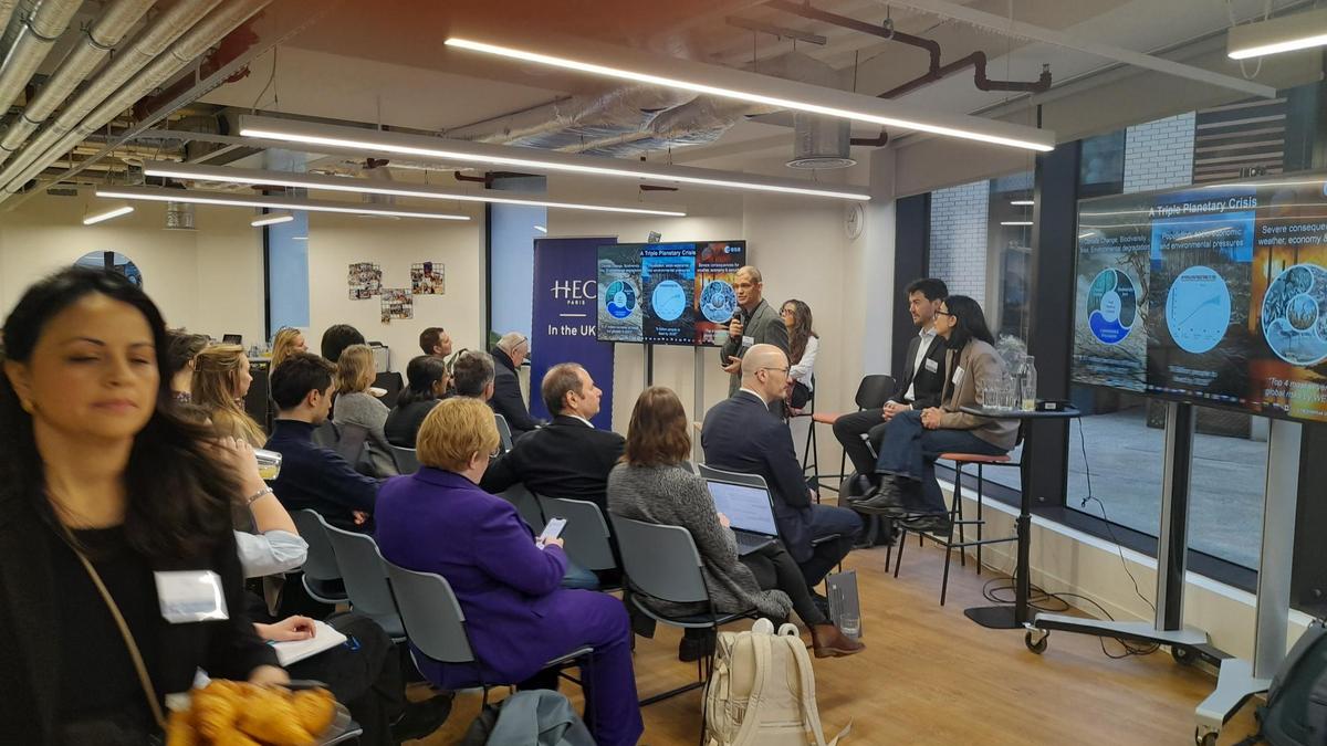 French Chamber of Great Britain - In Conversation With the European Space Agency team: Breakfast with Dr Clement Albergel, PhD, Head of the Actionable Climate Information, in partnership with HEC UK House