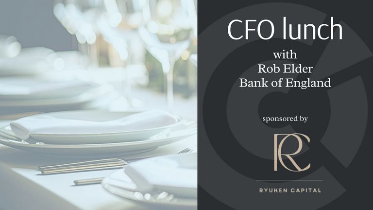 CFO Lunch with Rob Elder, Bank of England Agent