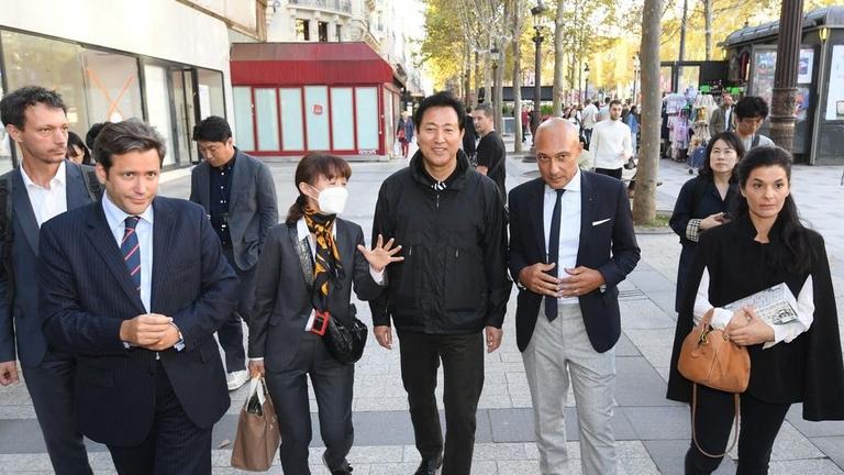 Visite en France du maire de Séoul Oh Se-hoon