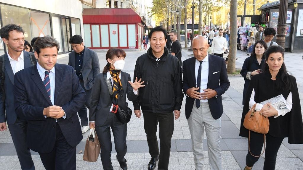 Visite en France du maire de Séoul Oh Se-hoon