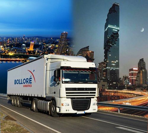 Bolloré new road service from Singapore to Bangkok