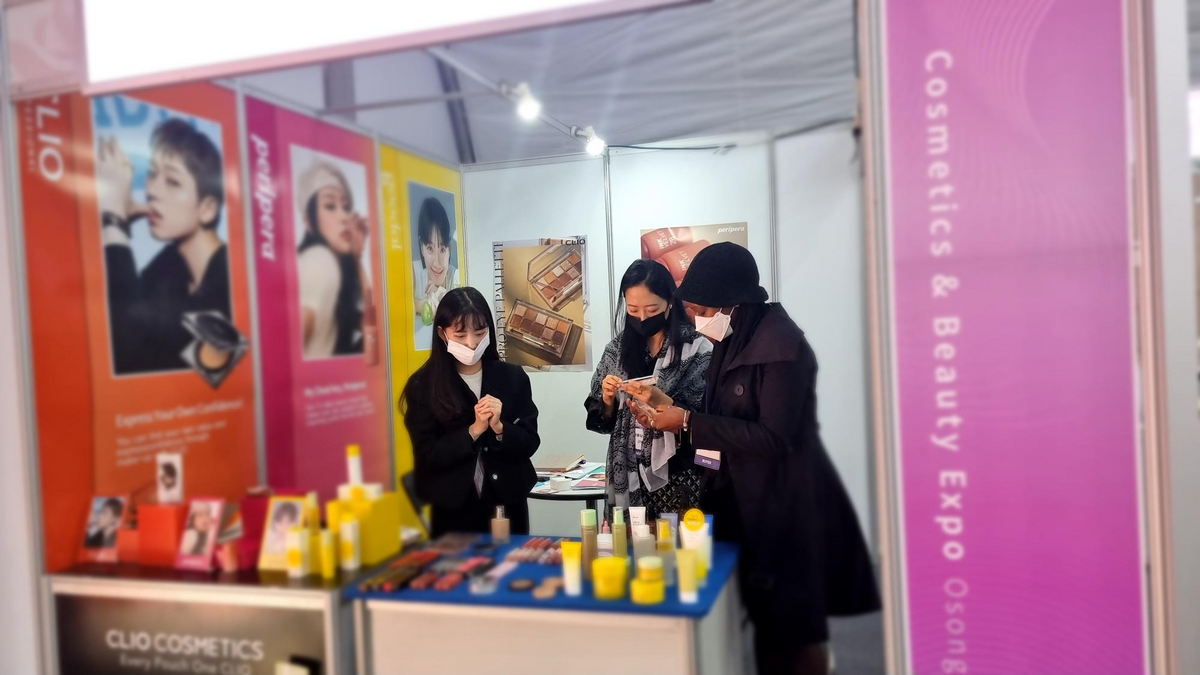 FKCCI guides French cosmetics companies at Cosmetics & Beauty Expo, Osong Korea