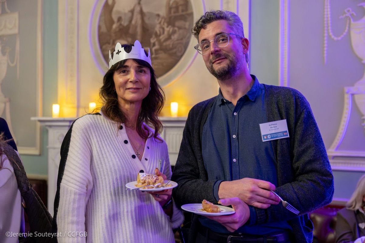 French Chamber of Great Britain - Galette des Rois event at Home House, in partnership with Maison Philippe Conticini.
