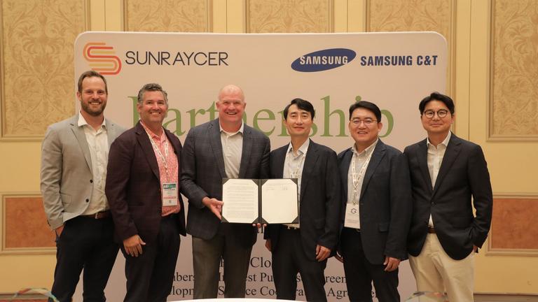 Samsung C&T forges deal with U.S. firm for 3 GW Renewable Energy Project in Texas