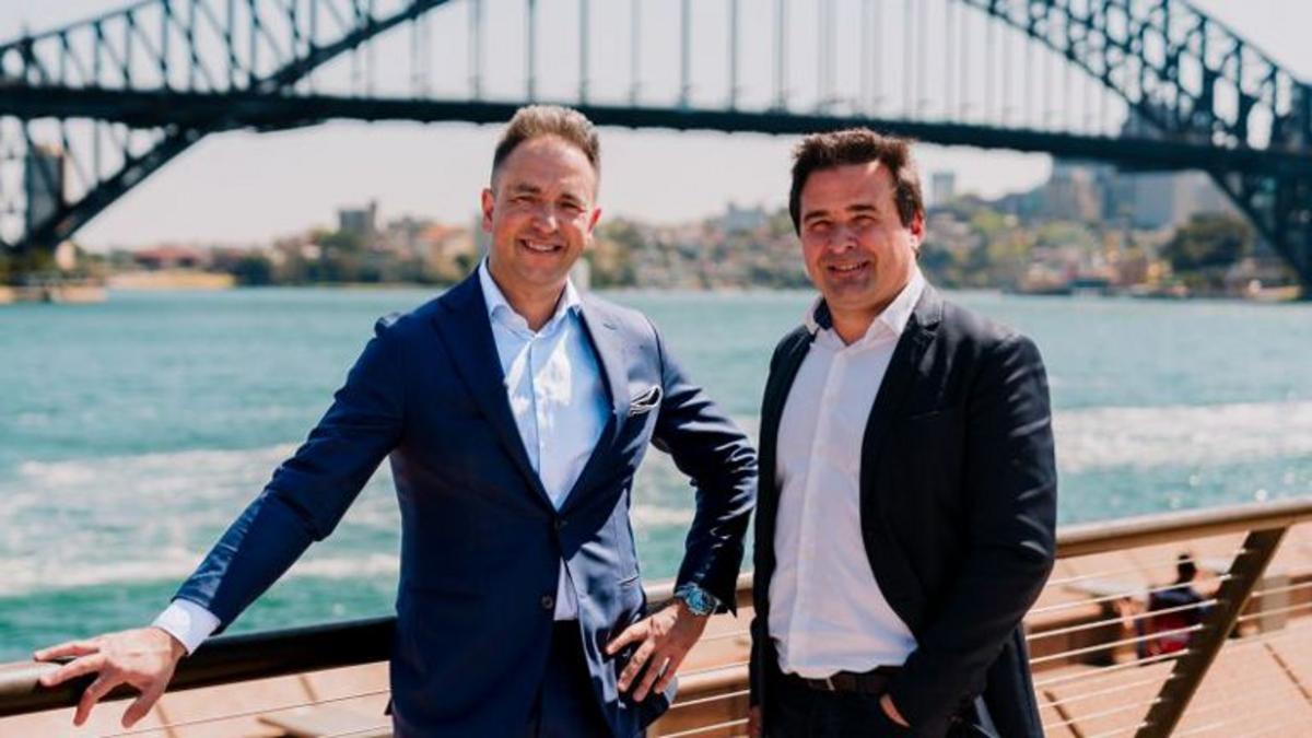 Simon Ryan, RyanCap founder and CEO Jean Kerboul, VP APAC of Labelium