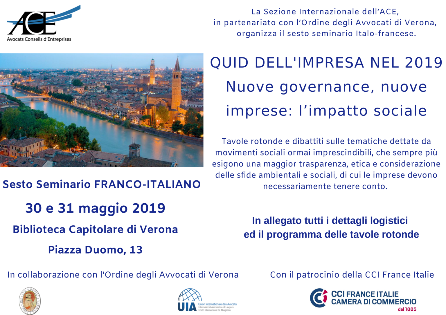 Sesto SEMINARIO FRANCO-ITALIANO