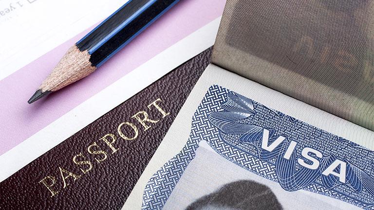 generic image of passport