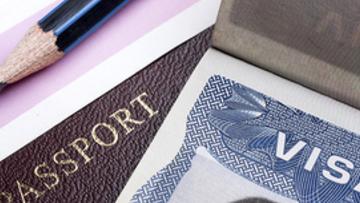 generic image of passport