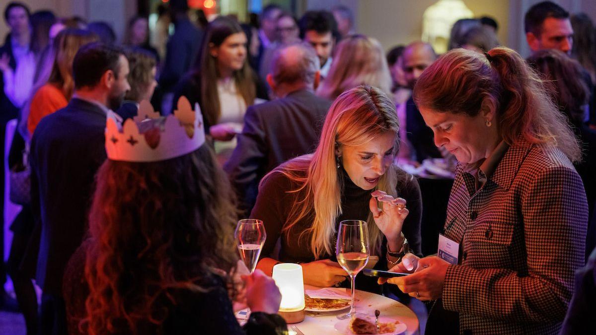 French Chamber of Great Britain - Galette des Rois event at Home House, in partnership with Maison Philippe Conticini.