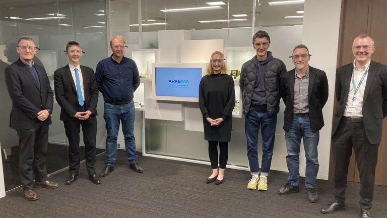 Visite des laboratoires d'Arkema à Kyoto