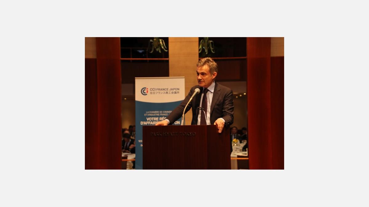 Armel Cahierre, président de la CCI France Japon