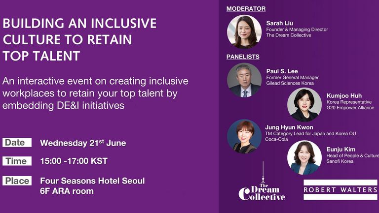 Robert Walters Korea Successfully Held HR Seminar on "Building Inclusive Culture to Retain Top Talent" on 21 June