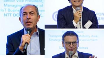 ALI ORDOOBADI (VALEO), HIROSHI NAKAJIMA (DENA), GUILLAUME GÉRONDEAU (DASSAULT SYSTÈMES)