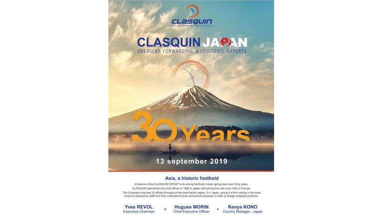 30 ans de Clasquin au Japon