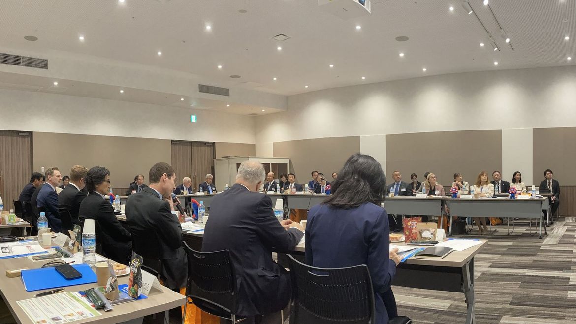 在日G7商工会議所のラウンドテーブル