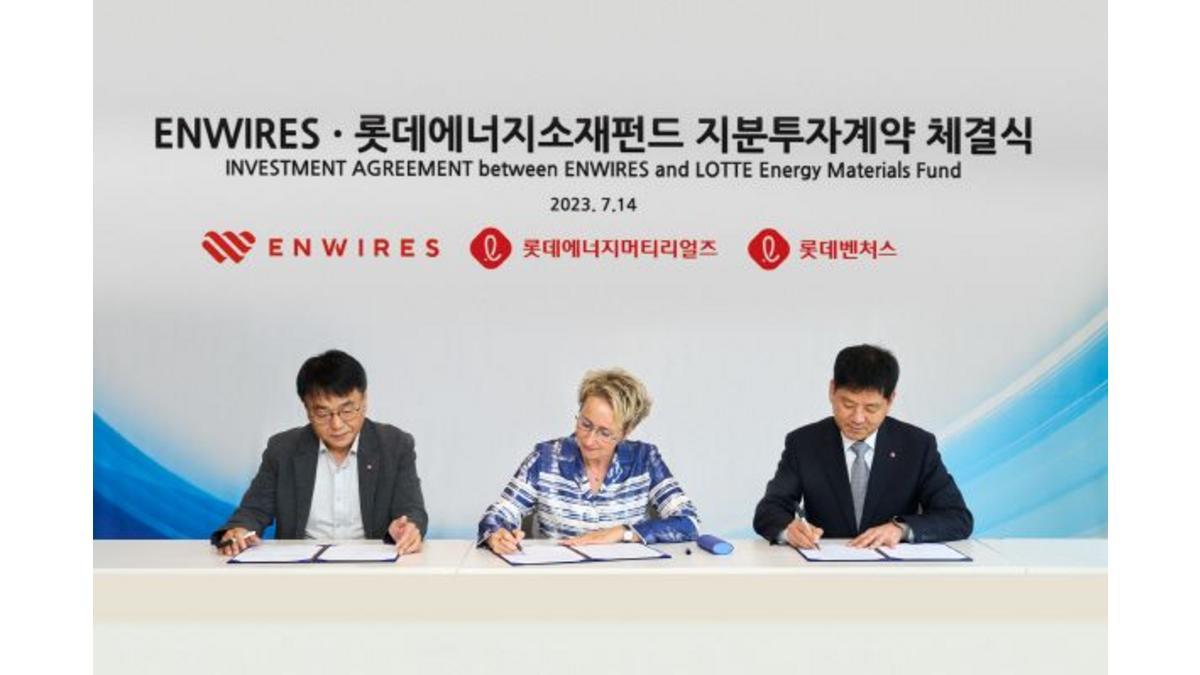 롯데에너지머티리얼즈, 프랑스 전기차 배터리 스타트업 투자