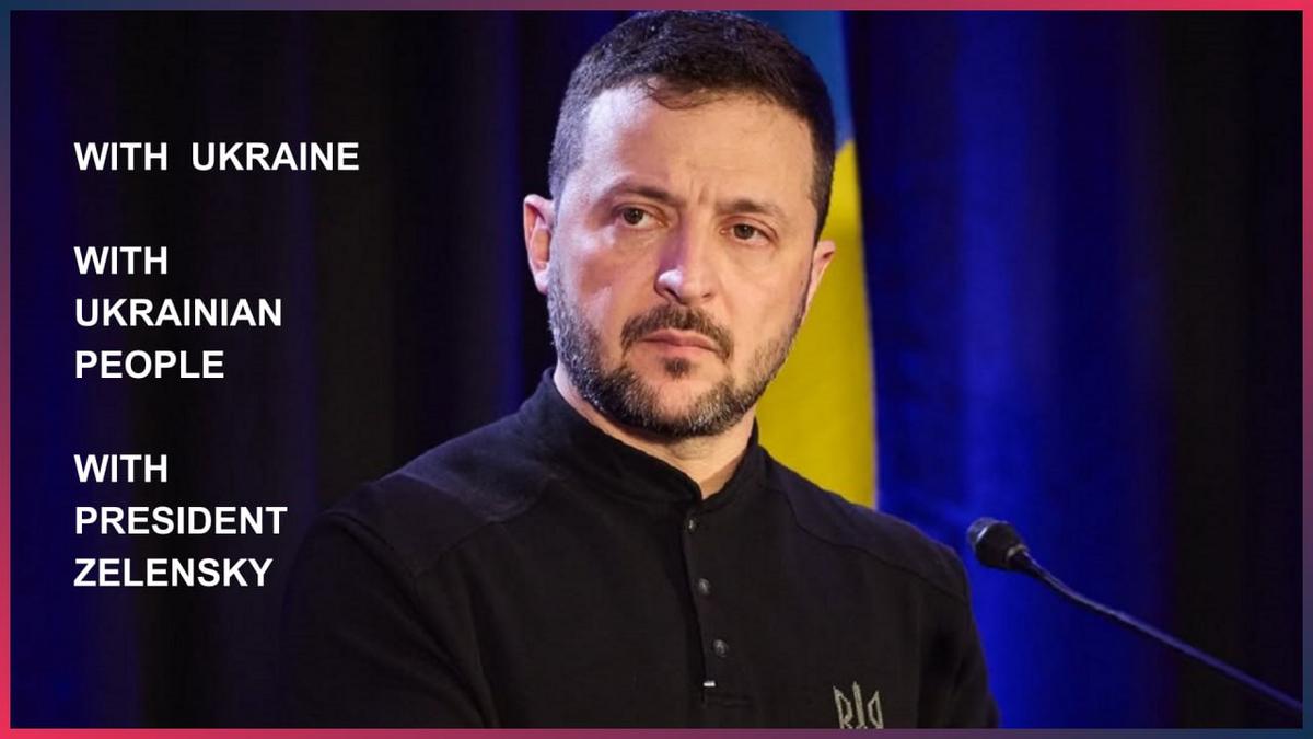 La CCI franco-ukrainienne réaffirme son soutien indéfectible à l'Ukraine, au peuple Ukrainien et à leur Président Volodymyr Zelensky.