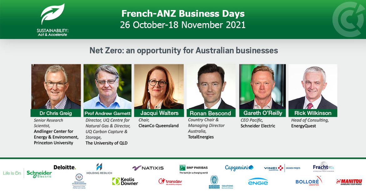 CONFERENCE | NetZero: An opportunity for Australian Buisnesses