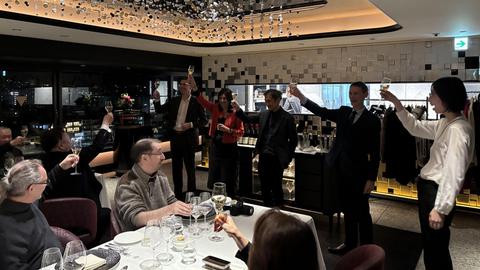 Repas de Noël Kansai à l'Hôtel Fauchon