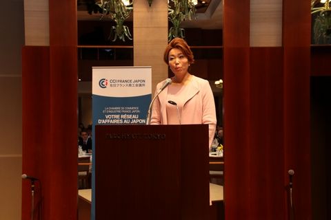 Maiko Shibuya, directrice du Service adhésion de la CCI France Japon Maiko Shibuya, directrice du Service adhésion de la CCI France Japon