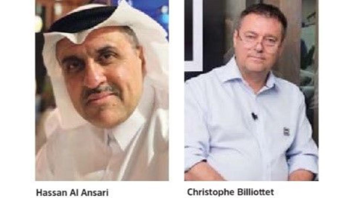 Hassan Al Ansari and Christophe Billiottet