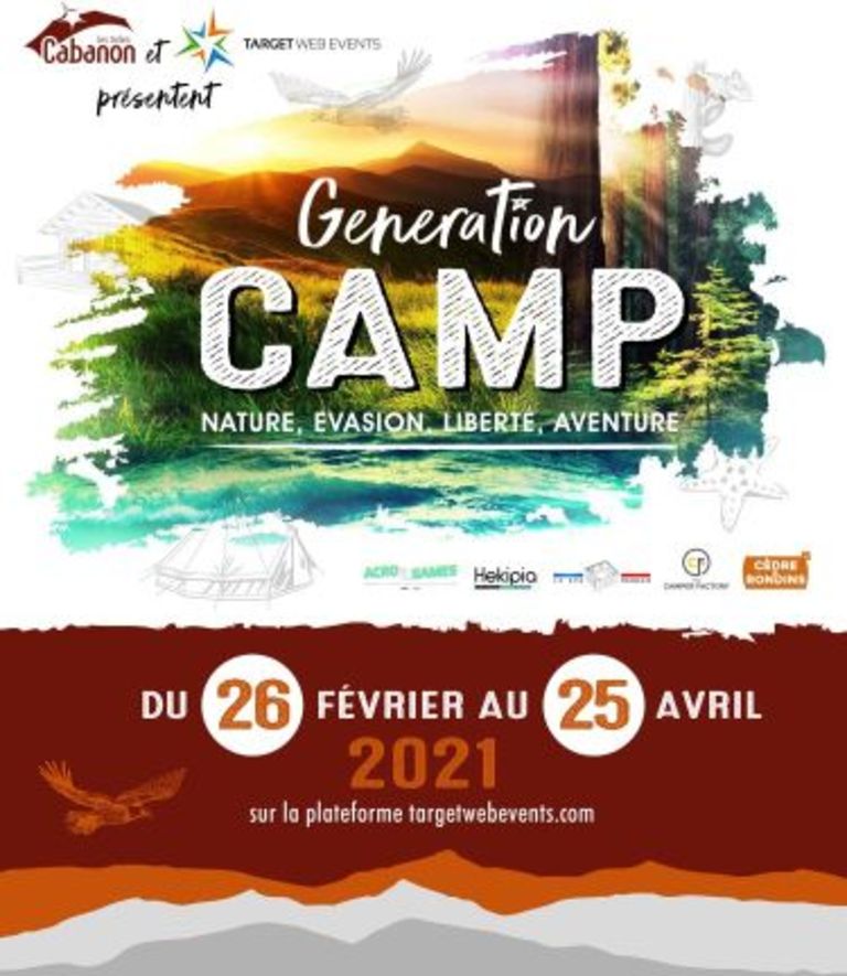 [Translate to Japonais:] Generation CAMP : un salon virtuel pour l’hôtellerie de plein air