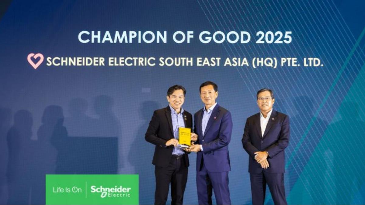 Schneider Electric Recognized as a Champion of Good at the 2025 Company of Good Conference
