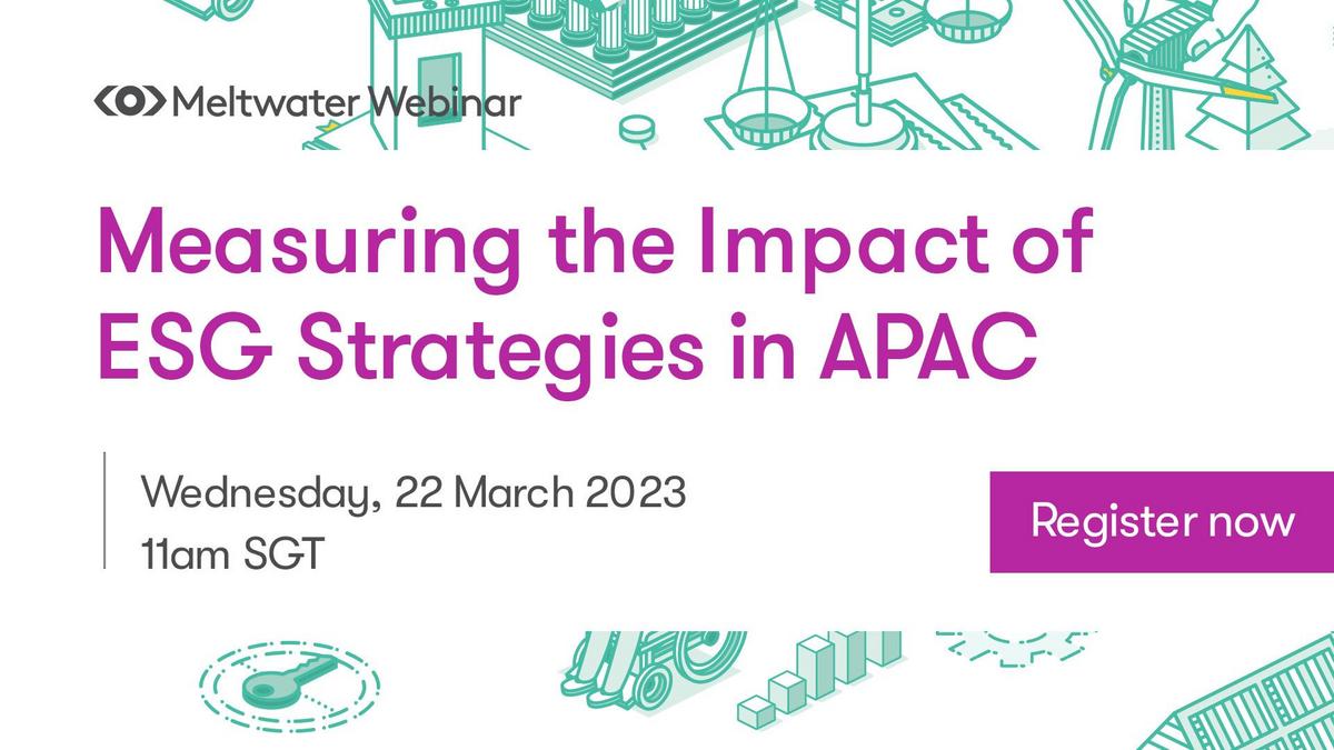 Meltwater to host a webinar on ESG communication strategy Meltwater to host a webinar on ESG communication strategy