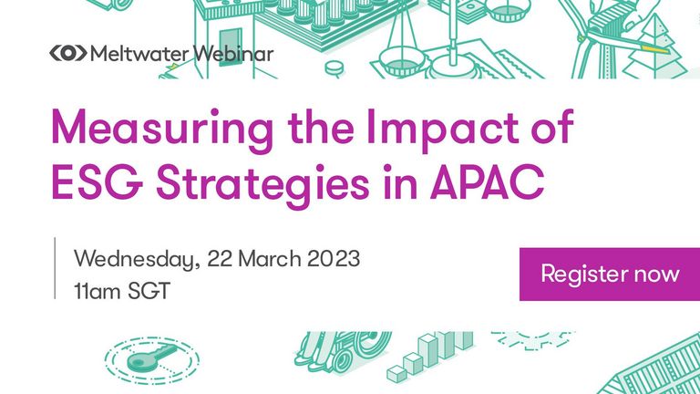 Meltwater to host a webinar on ESG communication strategy