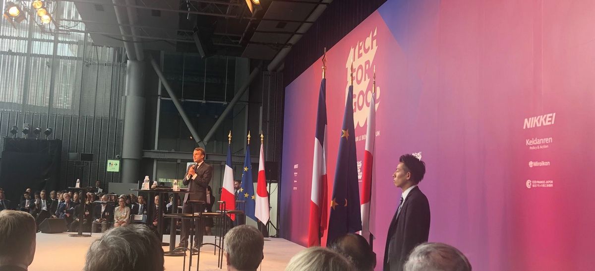 フランスのエマニュエル・マクロン大統領