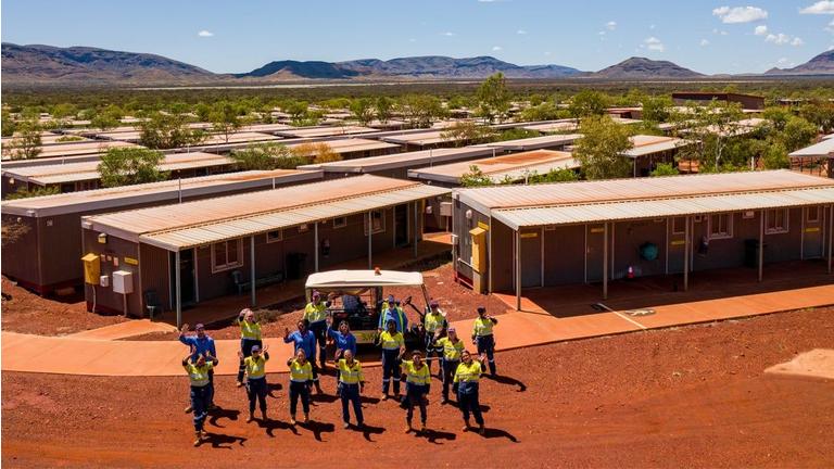 sodexo employees welcome remote village in pilbara